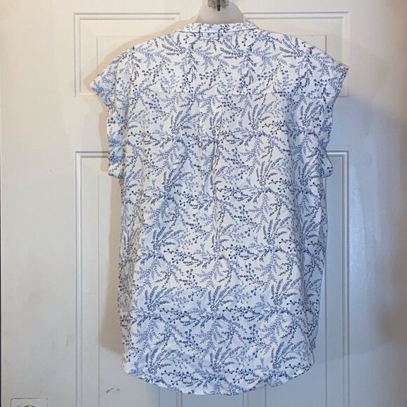 Floral Print Women's Top Size L - Picture 5 of 10